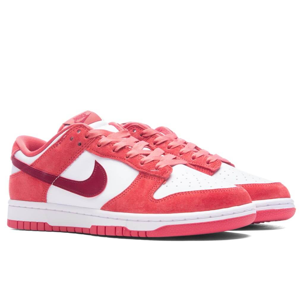 Dunk Low Womens 'Valentines Day' - White/Team Red/Adobe/Dragon Red