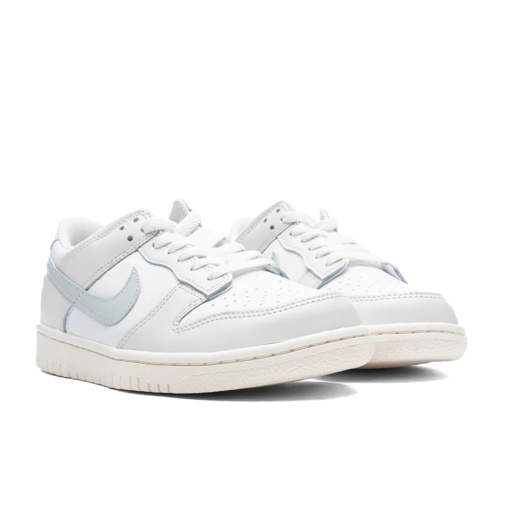 Dunk Low (GS) - White/Light Silver/Phantom