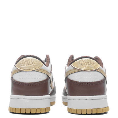 Dunk Low (GS) - White/Metallic Gold/White/Cacao Wow