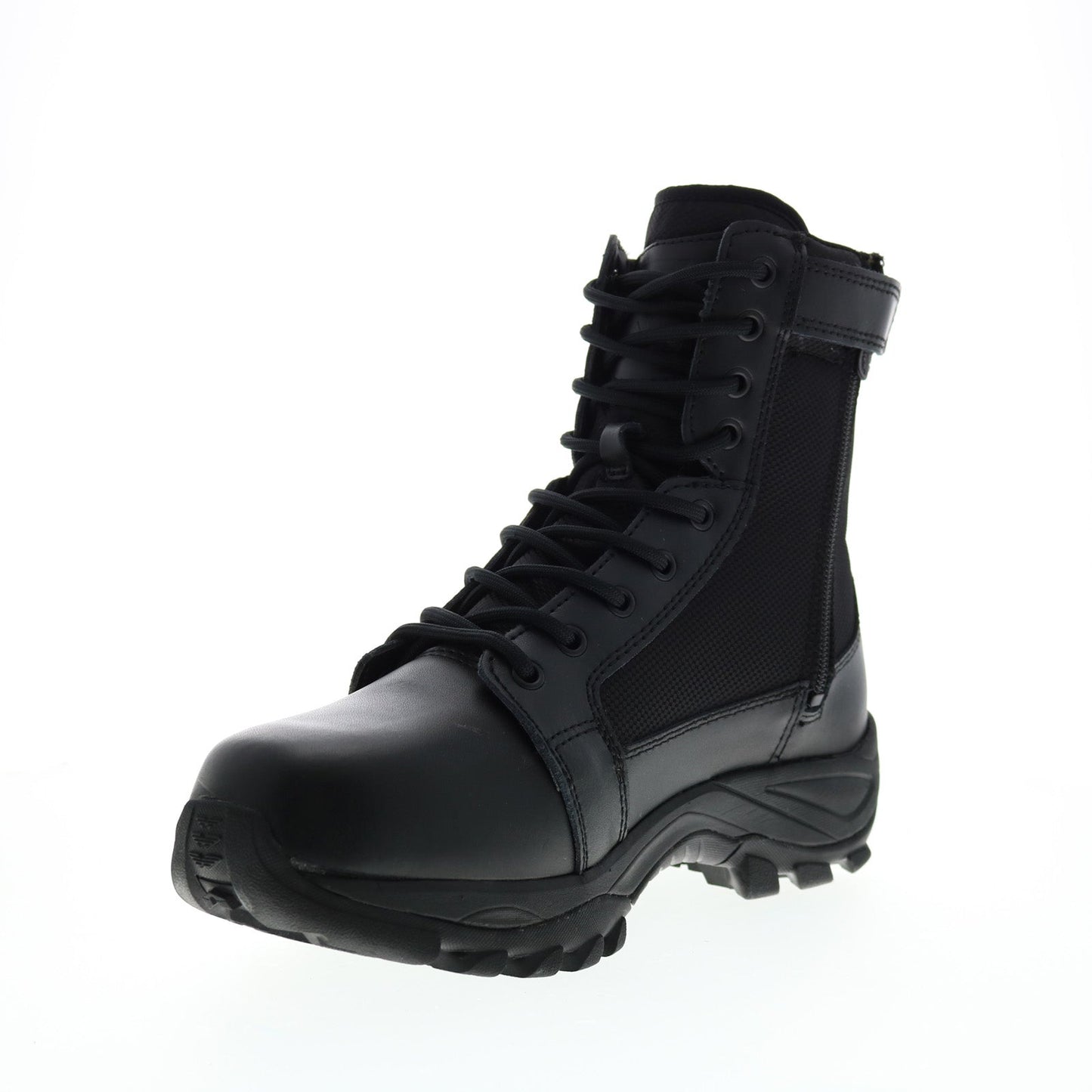 Bates Fuse Tall Size Zip E06510 Mens Black Leather Tactical Boots