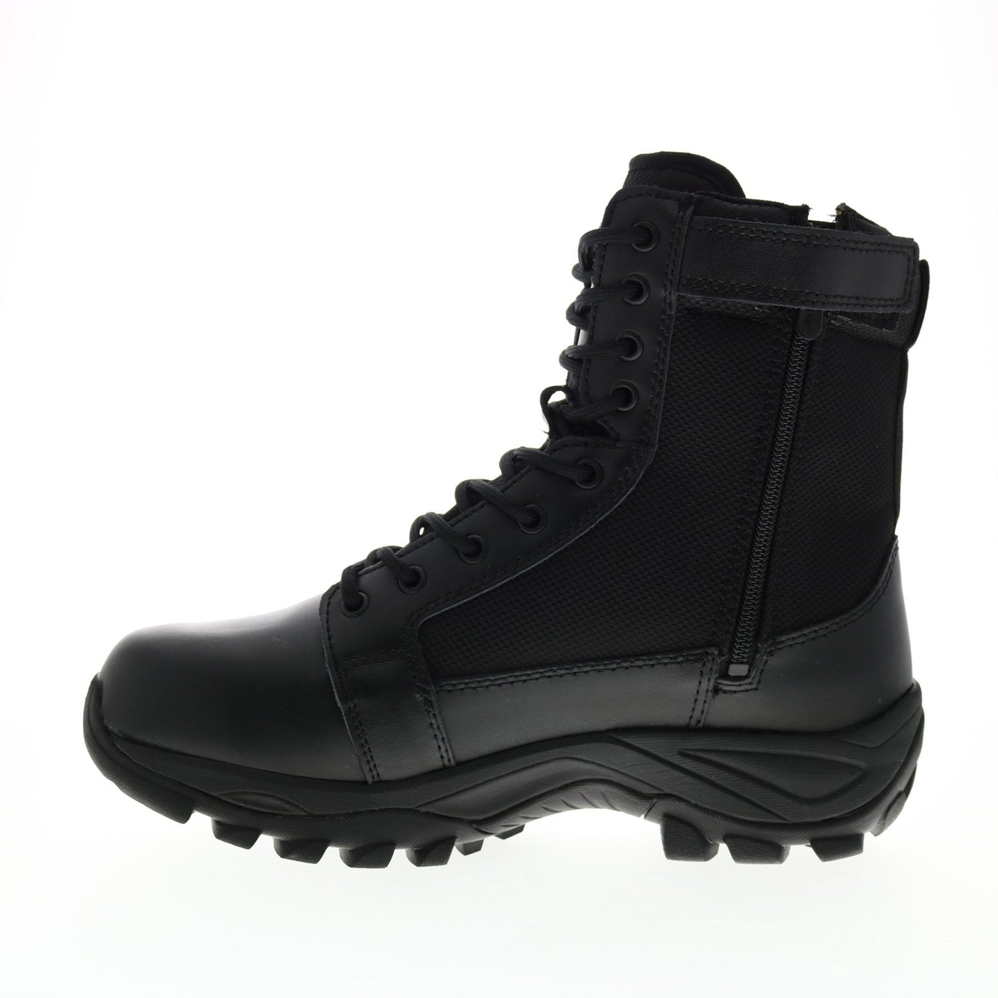 Bates Fuse Tall Size Zip E06510 Mens Black Leather Tactical Boots