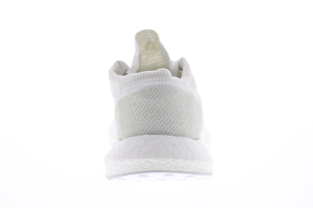 Pureboost Go F35787 Mens White Canvas Low Top Athletic Running Shoes