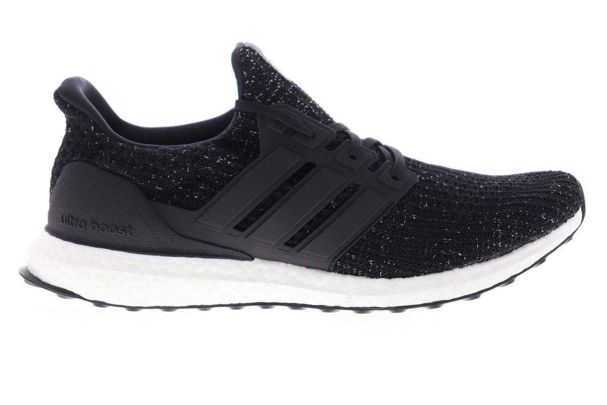 Ultra Boost F36153 Mens Black Canvas Lace Up Athletic Running Shoes