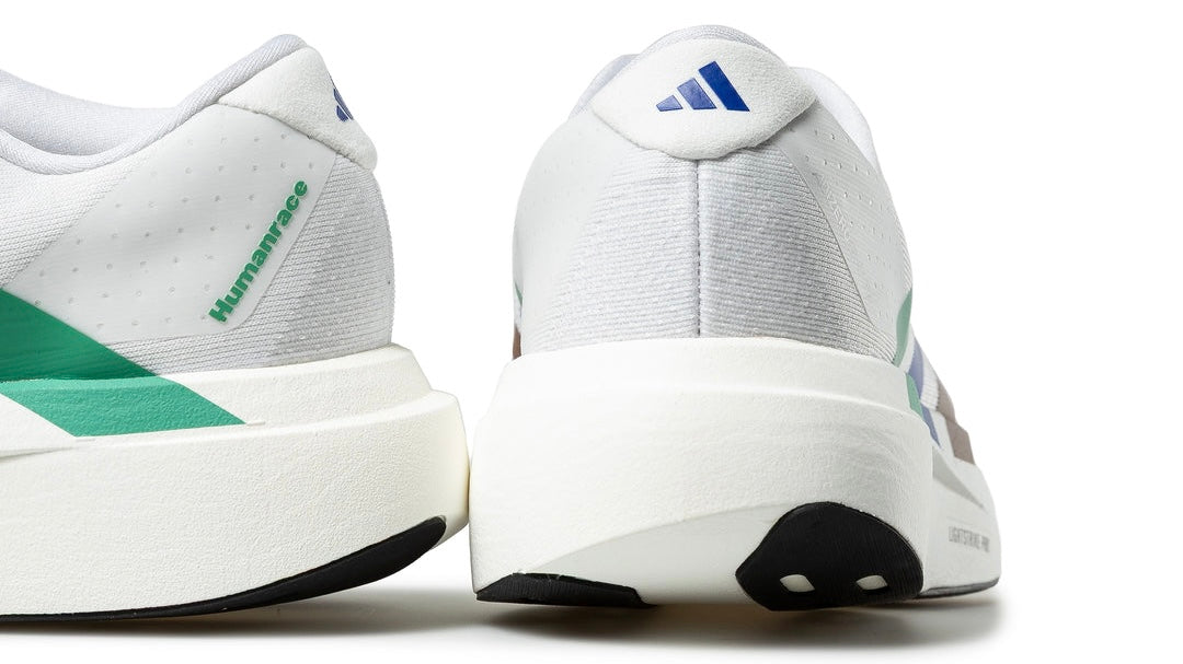 Adizero Evo SL Pharrell Humanrace White Green Blue