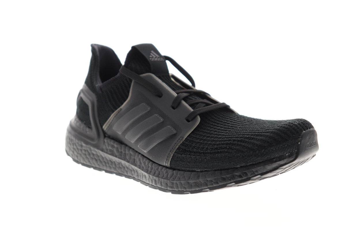Ultraboost 19 G27508 Mens Black Canvas Low Top Athletic Running Shoes