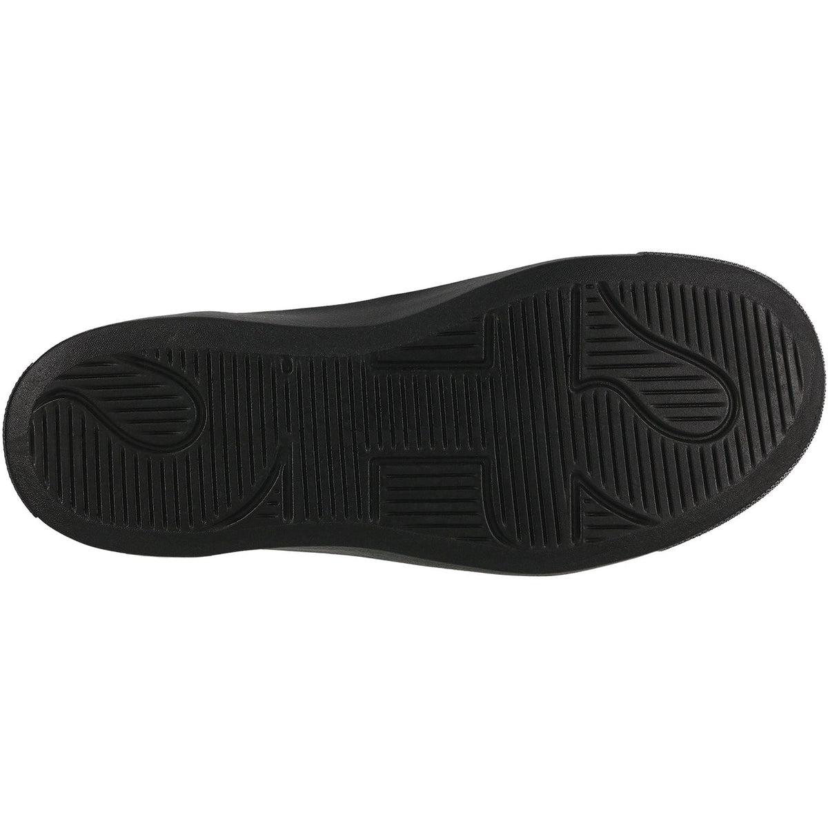 Men's High Street Lace Up Sneaker in Matte Black