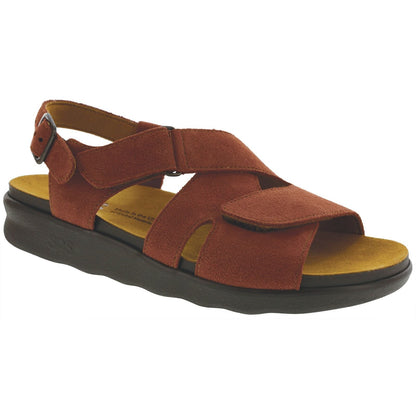 Women's Hy Heel Strap Sandal in Rust