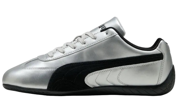 Speedcat Metallic Silver Black