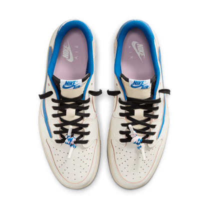 1 Retro Low OG SP Fragment x Travis Scott Sail Military Blue