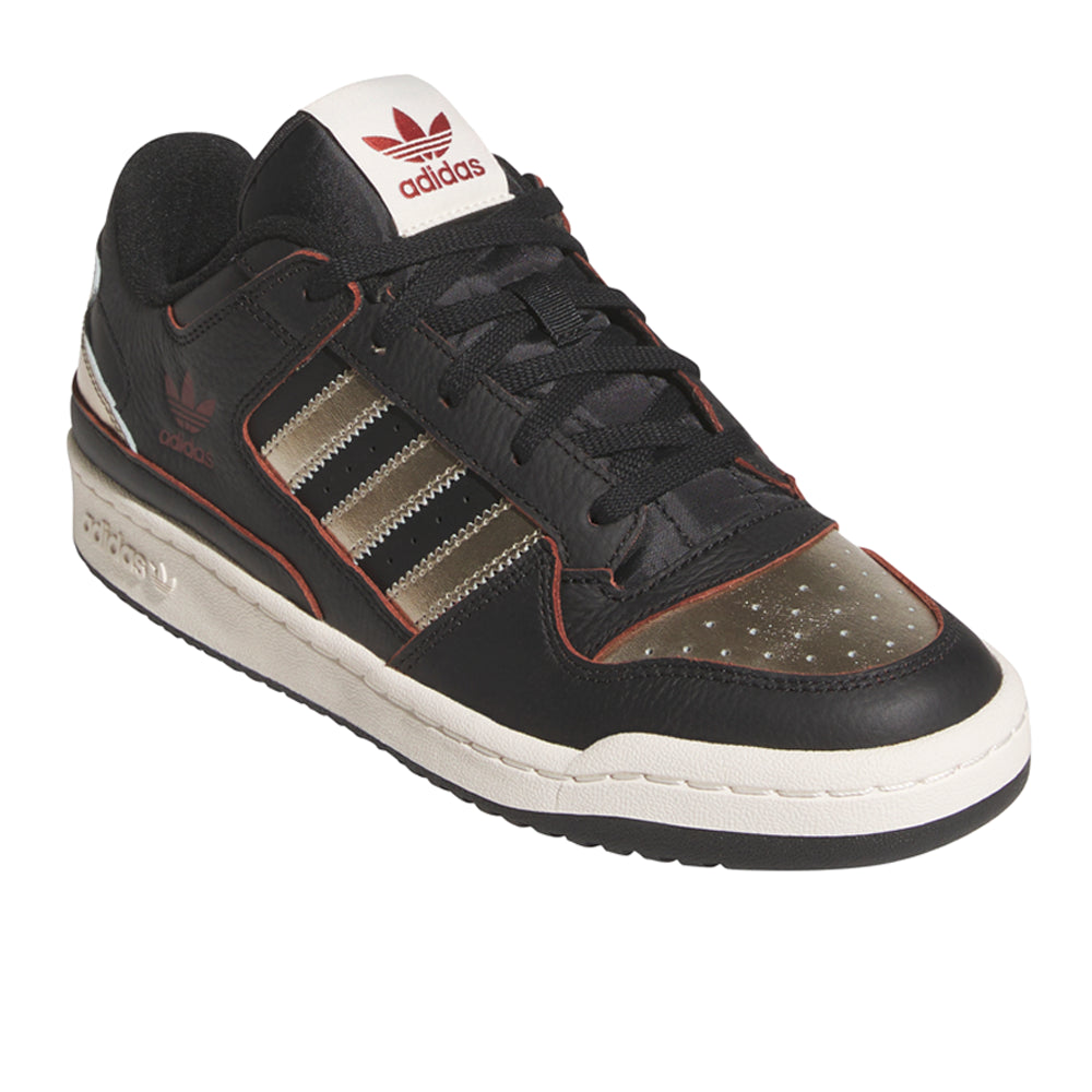 Forum Low CL Metallic Lace Up Sneakers