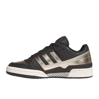 Forum Low CL Metallic Lace Up Sneakers