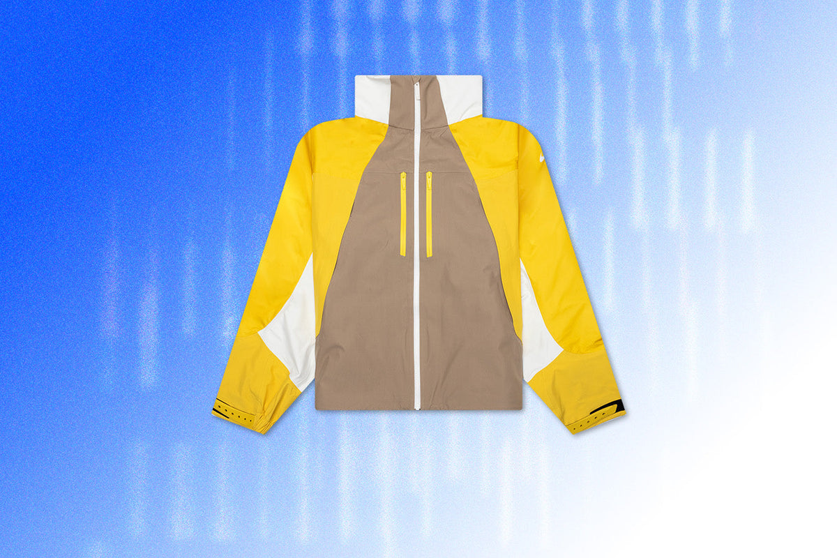 NRG Nocta Tech Jacket HD - Khaki/Vivid Sulfur/Sail/Baltic Blue