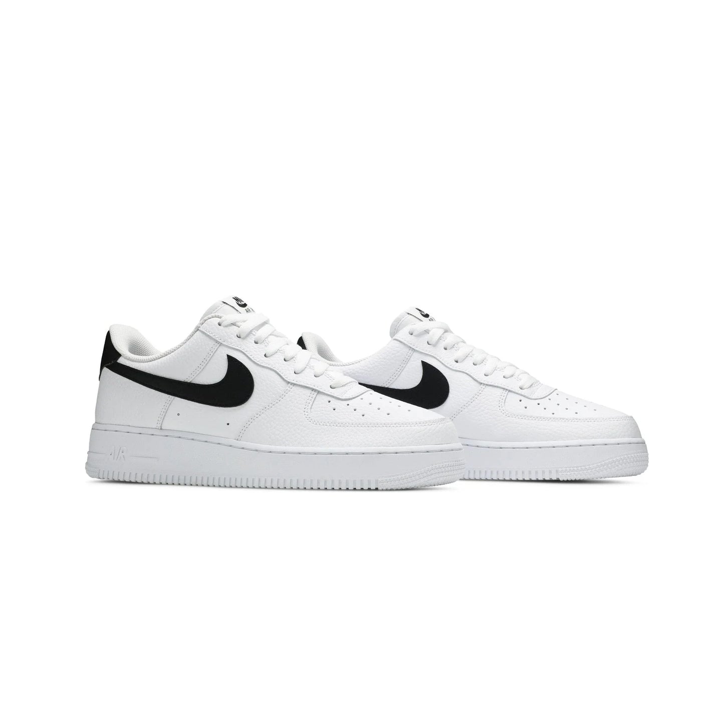 Air Force 1 Low '07 'White Black Pebbled Leather' (2021)