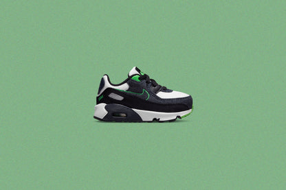 Air Max 90 LTR SE (TD) - Black/Obsidian/Scream Green/Summit White