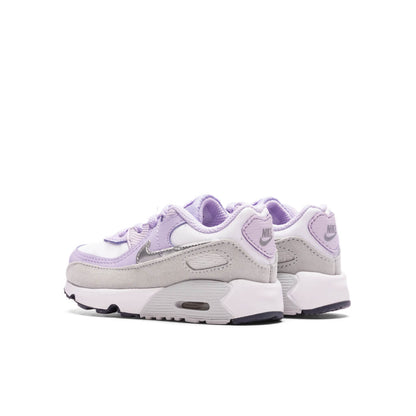 Air Max 90 (TD) - White/Metallic Silver/Violet Frost