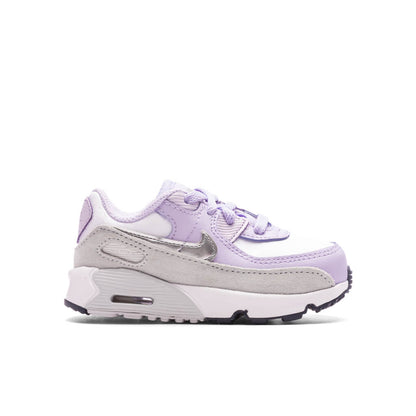 Air Max 90 (TD) - White/Metallic Silver/Violet Frost