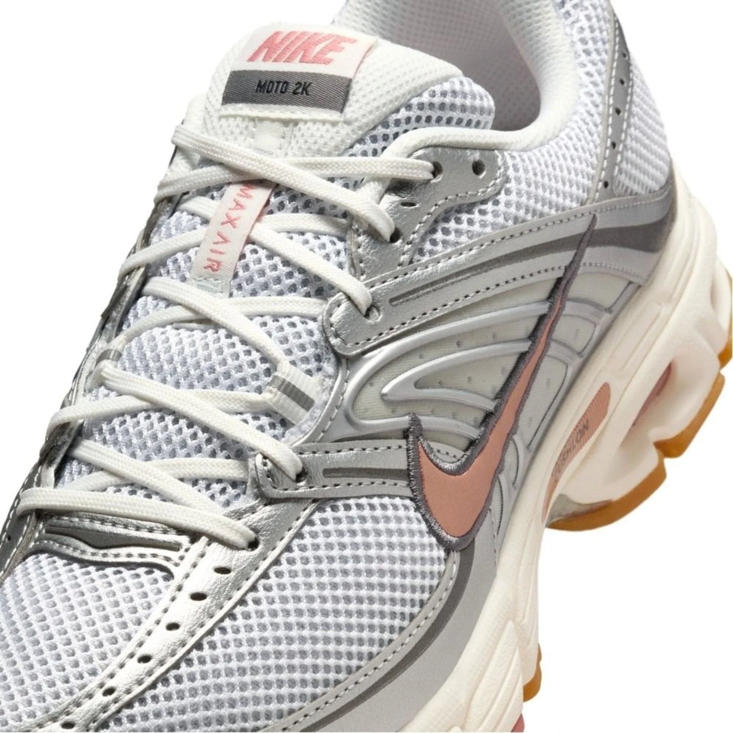 Air Max Moto 2K 'White Silver Metallic Red Bronze' Women's (2026)