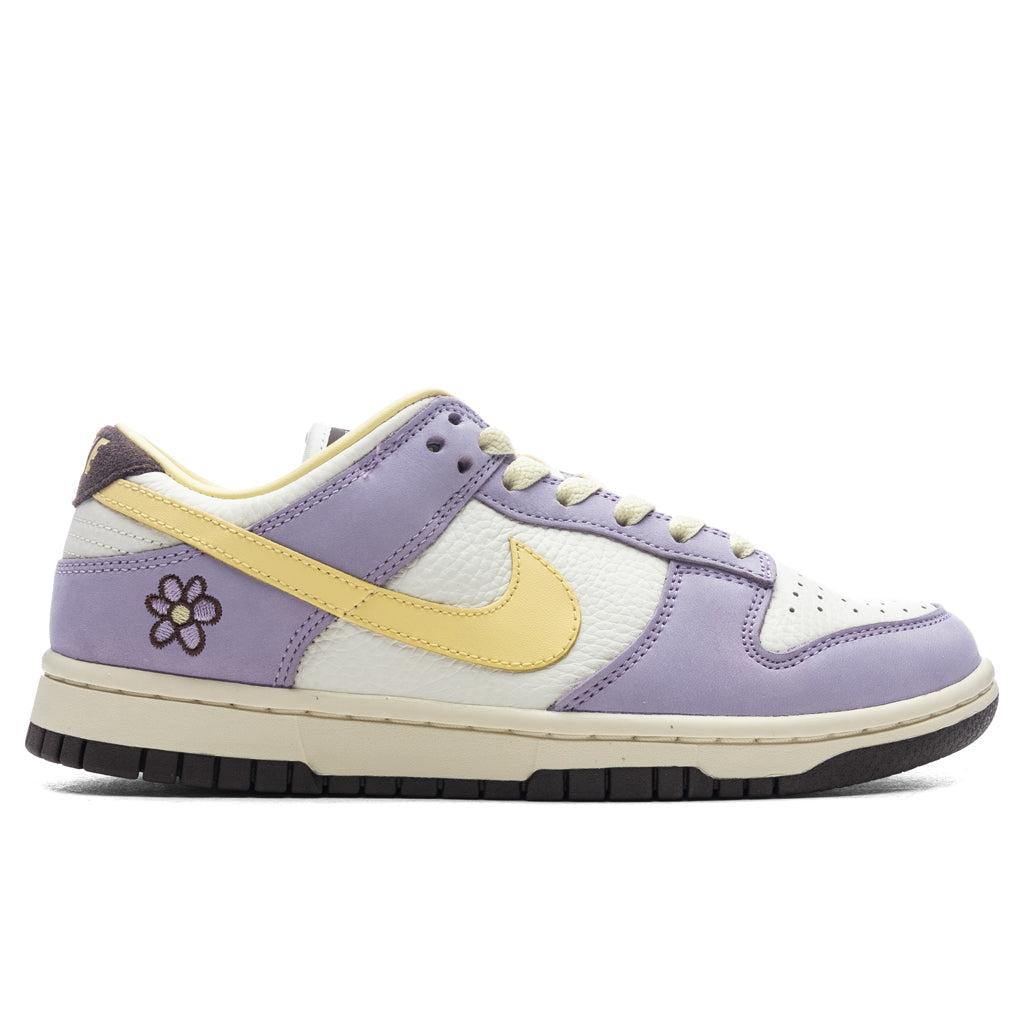 Women's Dunk Low 'Lilac Bloom' - Lilac Bloom/Soft Yellow/Sail