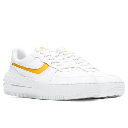 Women's Air Force 1 PLT.AF.ORM - White/Yellow Ochre/Summit White