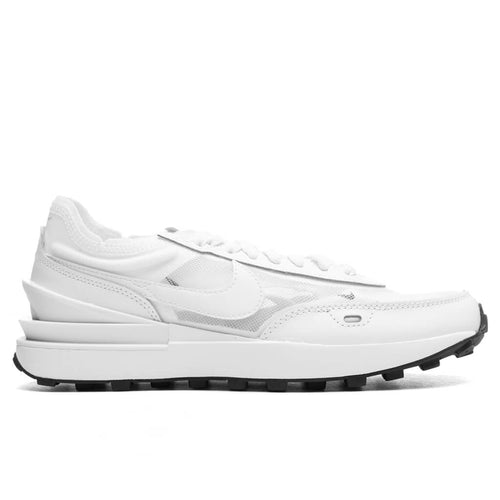 Women's Waffle One - White/White/Black