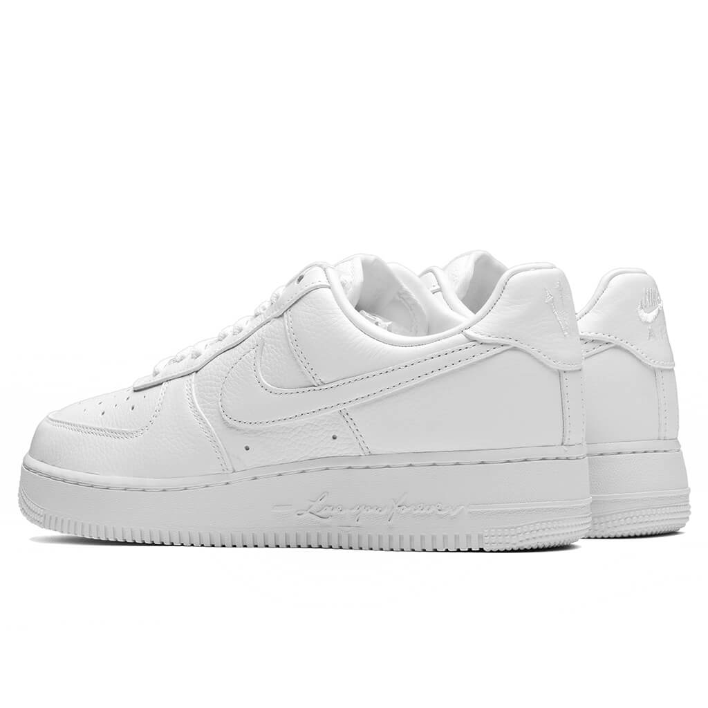 NOCTA Certified Lover Boy Air Force 1 Low - White/White