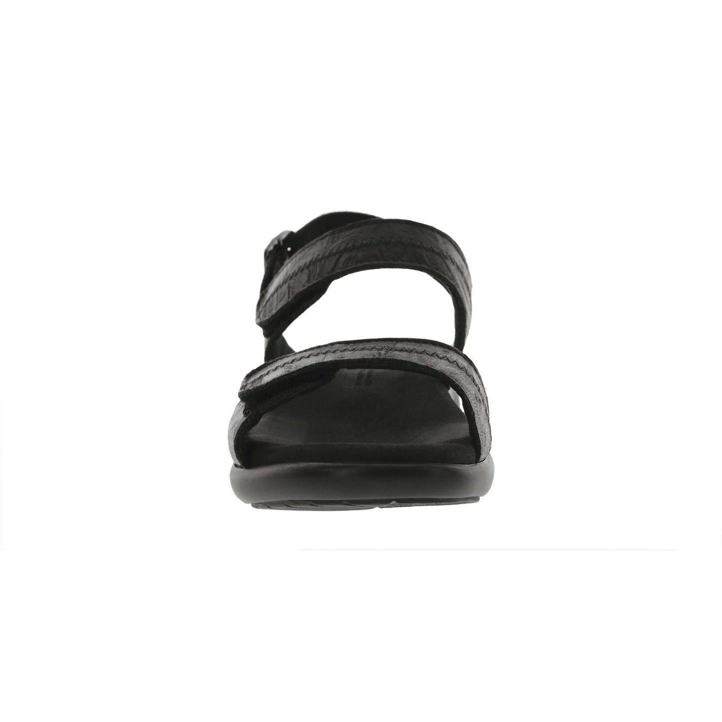 Women's Nudu Heel Strap Sandal in Black Larse
