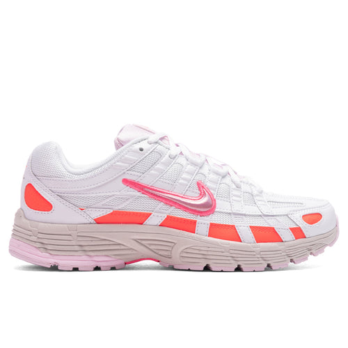 Women's P - 6000 - White/Digital Pink/Hyper Crimson