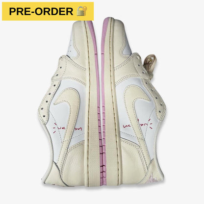 *PRE-ORDER* Air Jordan 1 Low OG SP x Travis Scott 'Muslin / Shy Pink' (2026)