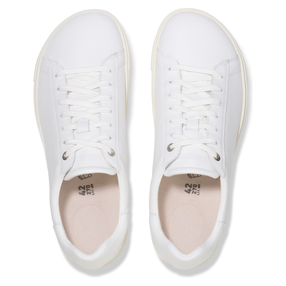 Bend Leather Low Sneaker in White