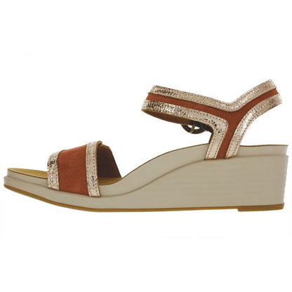 Women's Seight Wedge Sandal in Copper