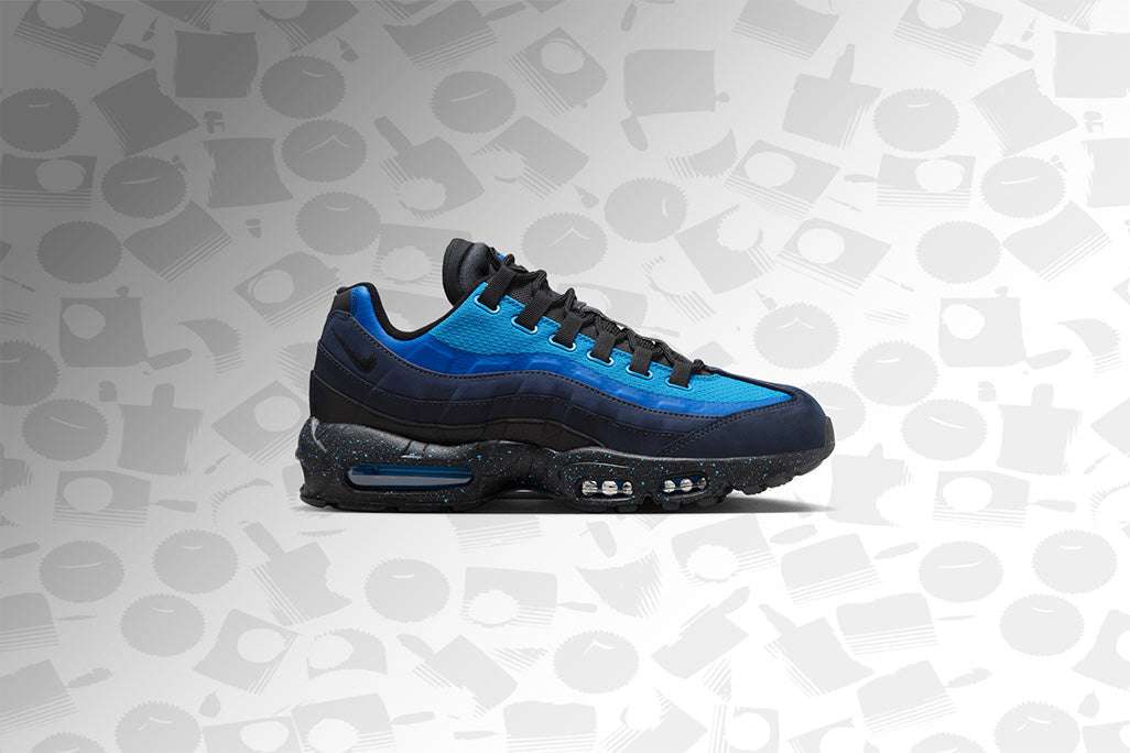 Stash Air Max 95 - Obsidian/Black/Harbor Blue