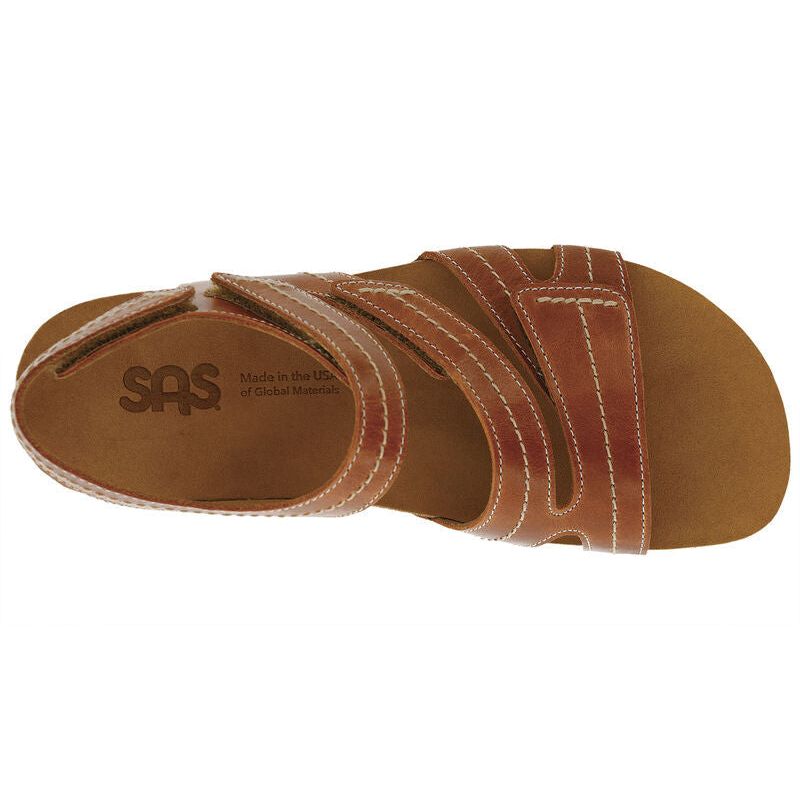 Women's Swerve Sandal in Chestnut