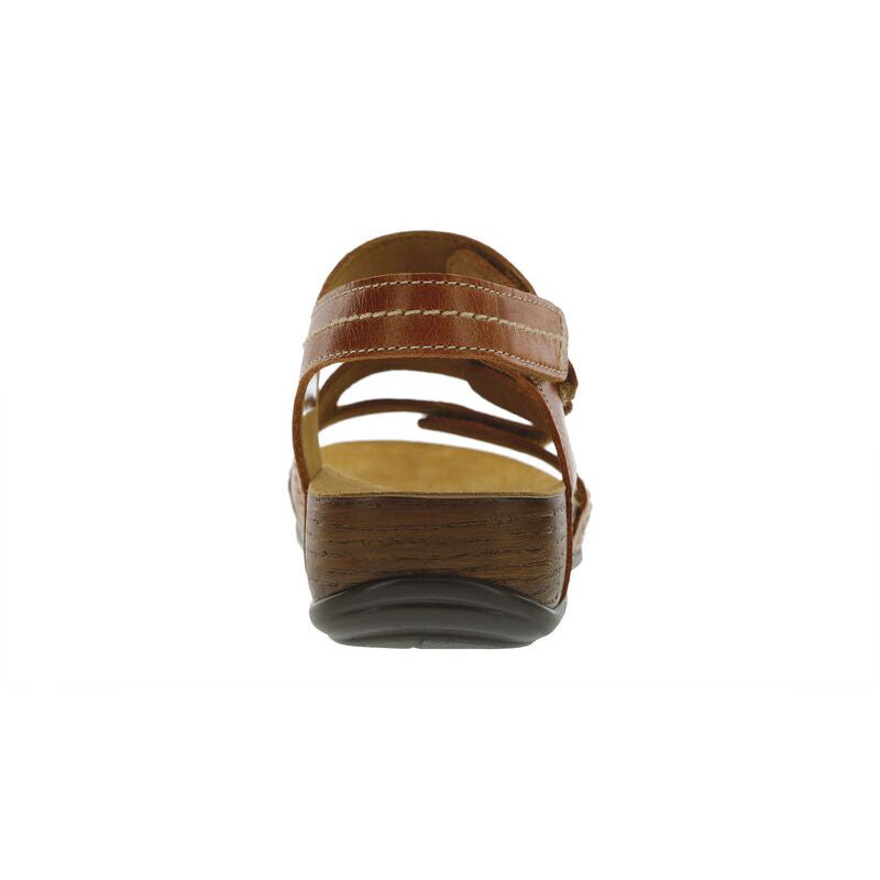 Women's Swerve Sandal in Chestnut