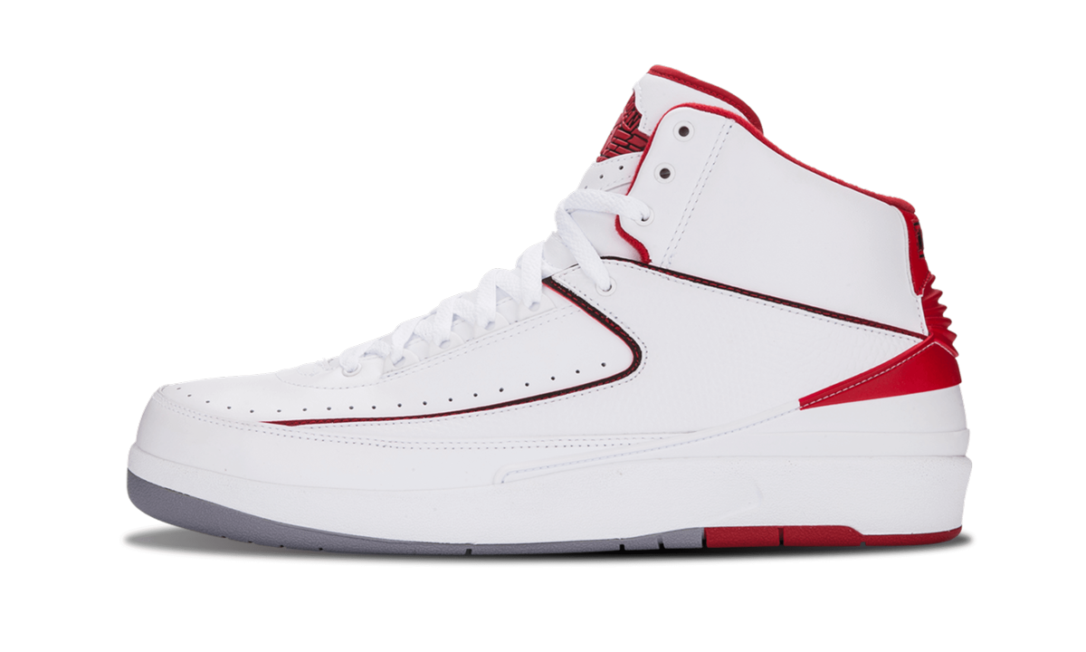 2 Retro "White/Varsity Red" 385475 102