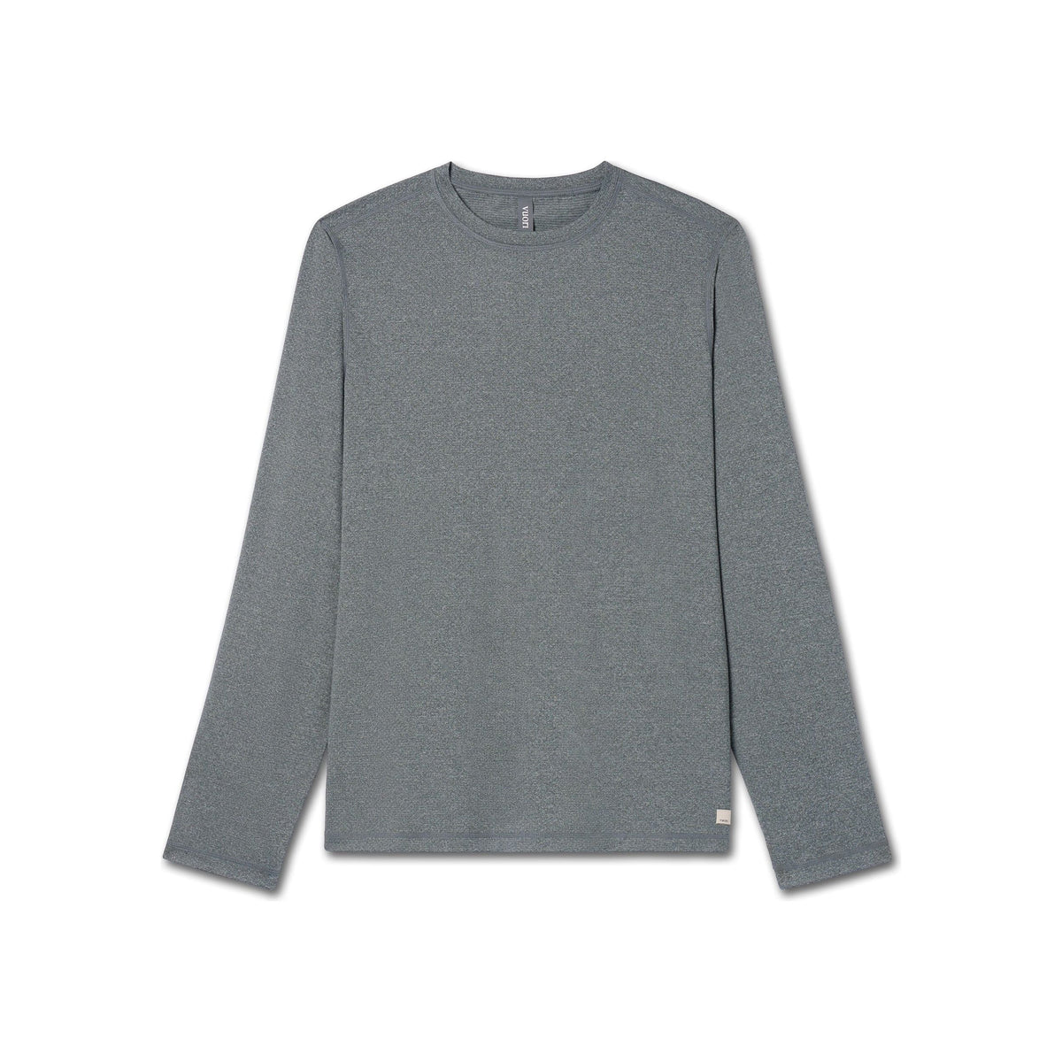 Men's Long Sleeve Tradewind Performace Tee 2.0 in Heather Grey