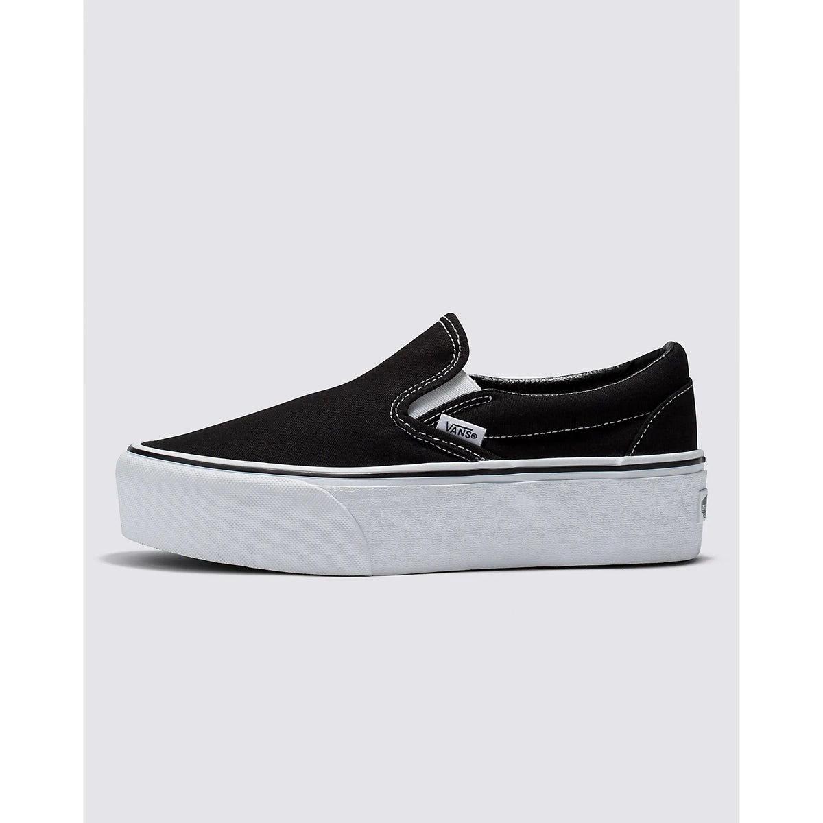 Casual Shoes Classic Slip-On Stackform Shoe in Black Classic White