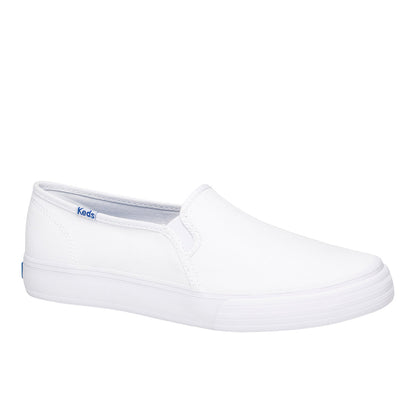 Double Decker Canvas Slip On Sneakers