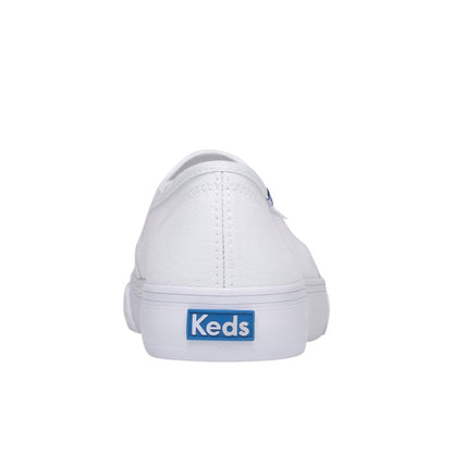 Double Decker Canvas Slip On Sneakers