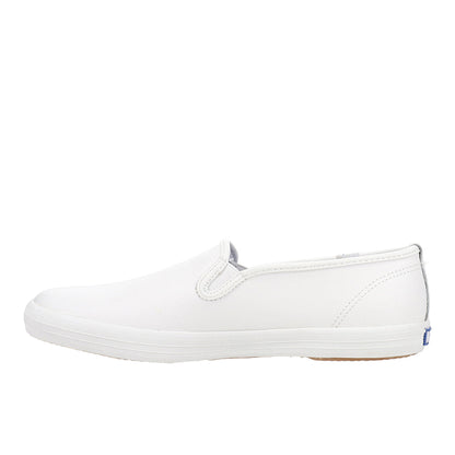 Champion Leather Slip On Sneakers