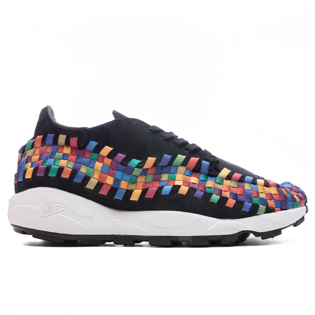 Women's Air Footscape Woven - Black/Black/White