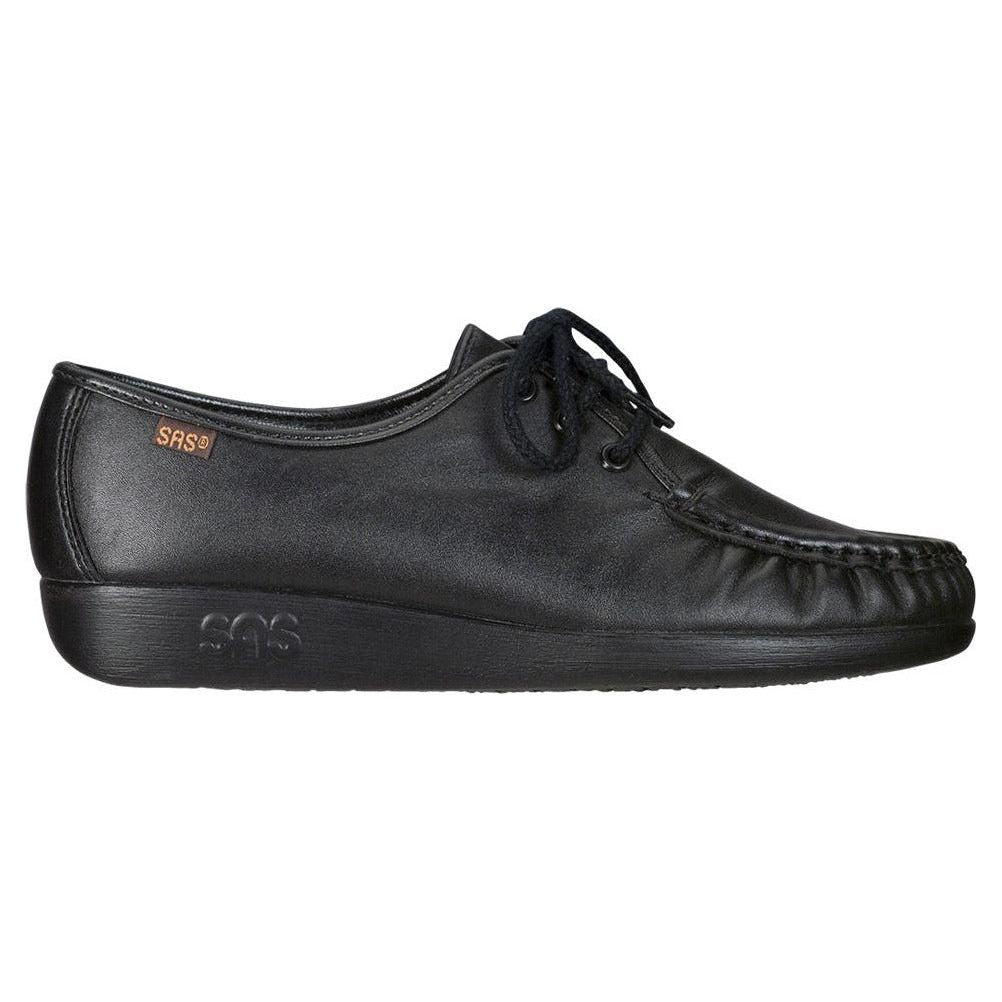 Women's Siesta Lace Up Loafer in Black