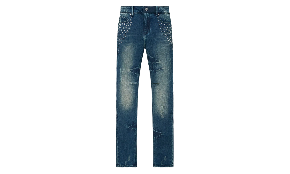 Bryant 5 Pocket Skinny Jeans "Navy Aura" MPVC1000 B1205NAYAR