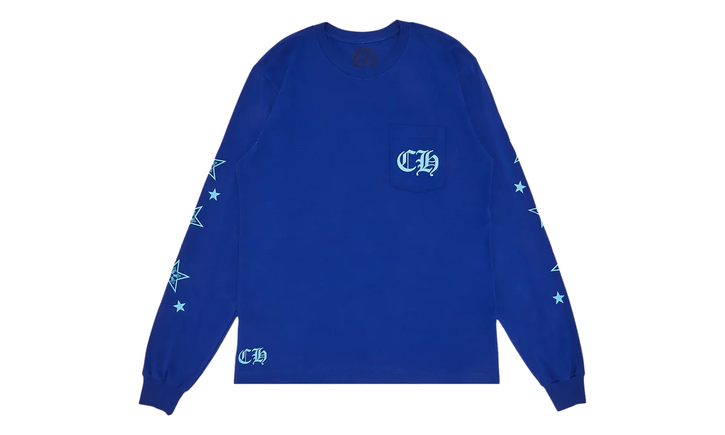 Star Long-Sleeve T-Shirt "Blue" CHRM1148