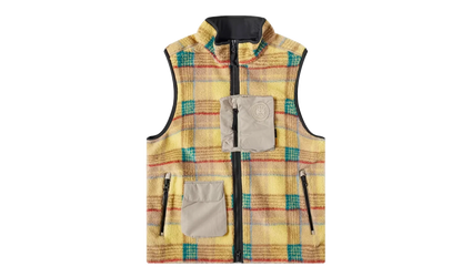 NBA with UNION Legion Fleece Vest "Tartan Gold" 34357237 GOLD