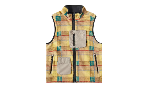 NBA with UNION Legion Fleece Vest "Tartan Gold" 34357237 GOLD