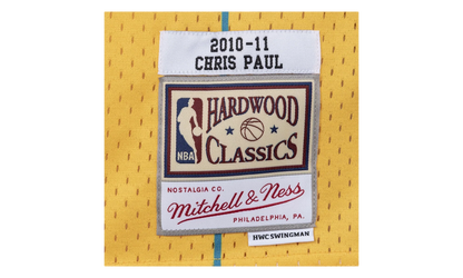 NBA Chris Paul Swingman Jersey "2010 Charlotte Hornets - Yellow" SMJYAC19023 NOHYELL10CPA