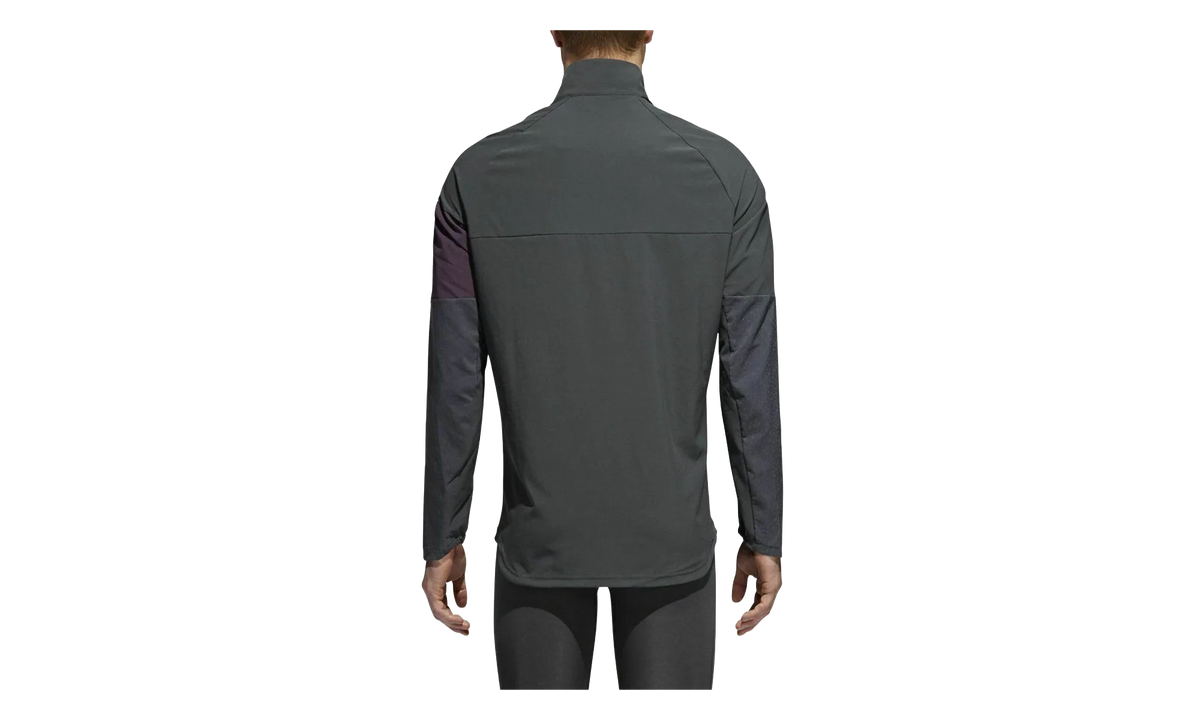 Boston Marathon Supernova Storm Jacket "Carbon / Noble Red" CW3581