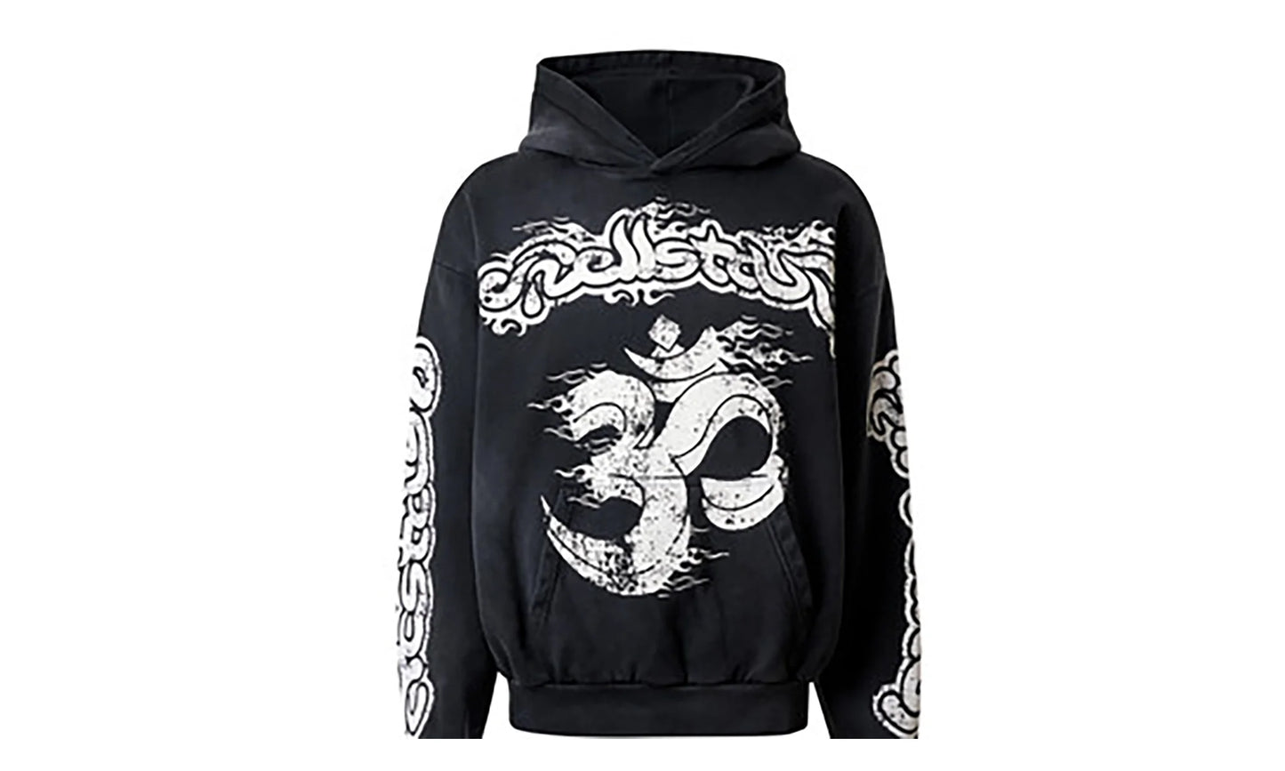 YOGA REMIX HOODIE "Black" HSR165