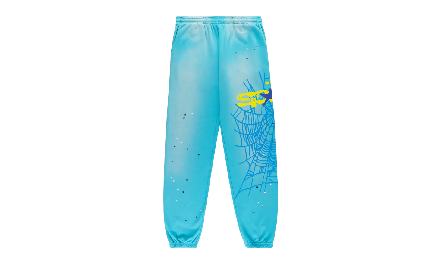 HEAVY WEB SWEATPANT "Cyan" SP5der90