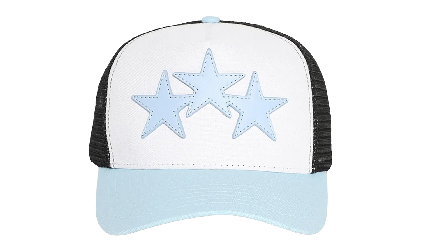 3 Star Trucker Hat "Cerulean" AMHATR1007 CERU